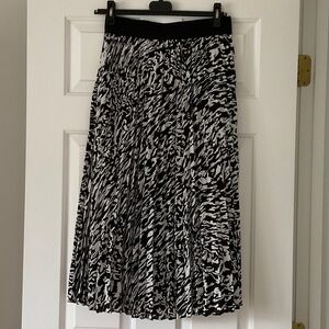 INC International Concepts Monochrome A-Line Skirt